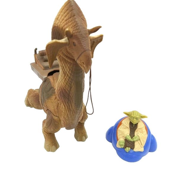 Ronto Beast and Yoda Magic 8 Ball Lucas Films 1997 Star Wars Powers of the Force - Picture 1 of 7